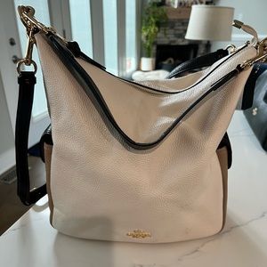 Coach multi colored purse/handbag. Barely used